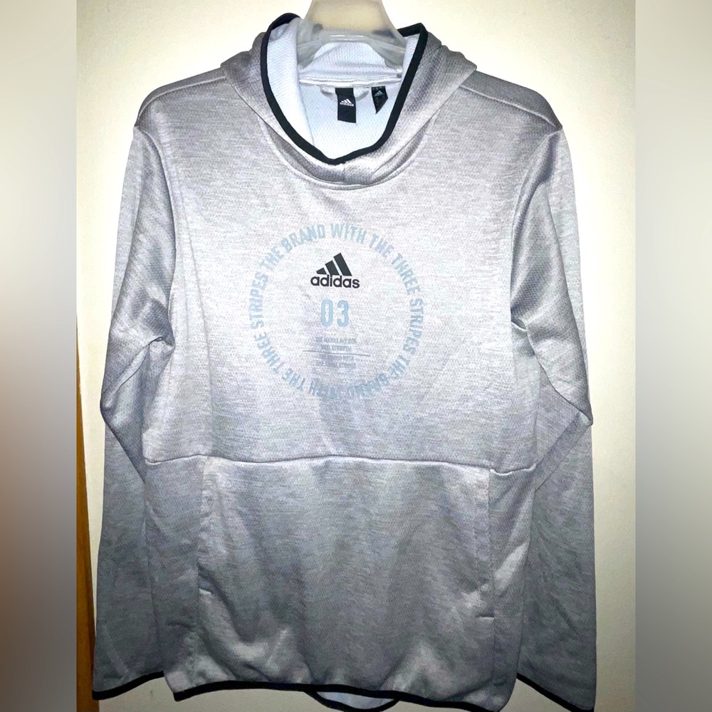 Gray Adidas Hoodie